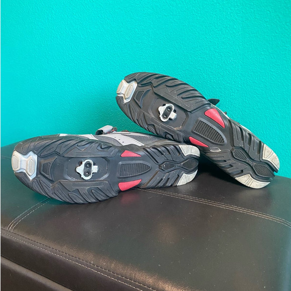 Shimano Pedaling Dynamics Men's Cycling Shoes Gray & Red Size 11/48 - Picture 8 of 11